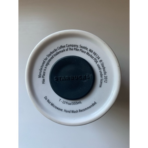 Starbucks Pike Place 12 Oz Ceramic Tumbler - Picture 5 of 5